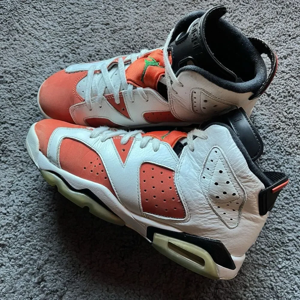 Nike Air Jordan Retro 6 GS Gatorade Size 5.5Y Women’s 7 384665-145